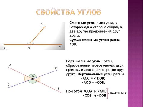 Основы геометрии: понимание углов