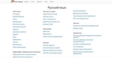 Основы использования русского языка на компьютере