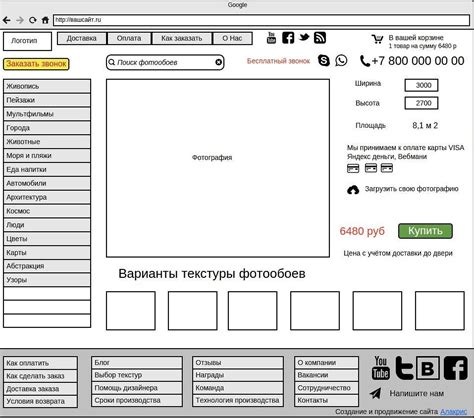 Особенности использования вебвизора на разных типах сайтов