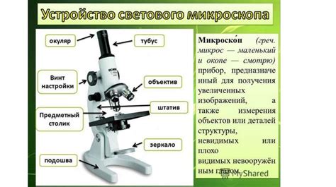 Особенности микроскопа ПС