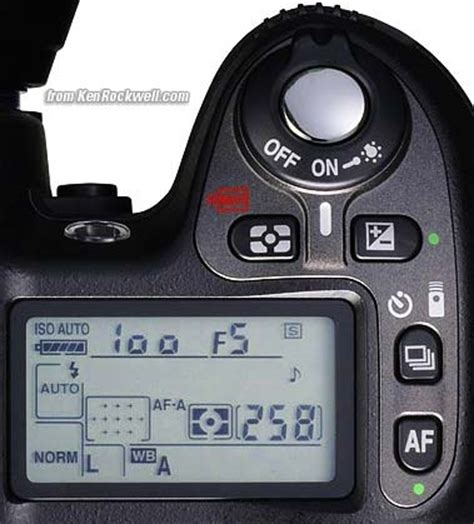 Особенности настройки ISO на Nikon D80