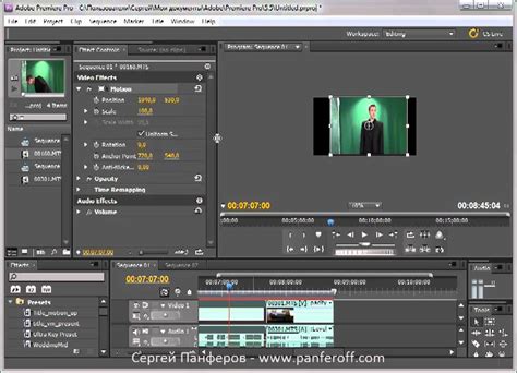 Особенности оживления картинки в Adobe Premiere