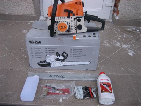 Особенности пилы Stihl 250