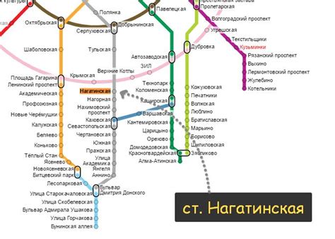 Особенности работы станции метро Нагатинская