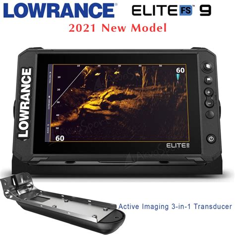 Особенности эхолота Lowrance Elite 9 FS