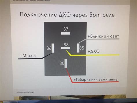 Отключение ходовых огней через блок управления