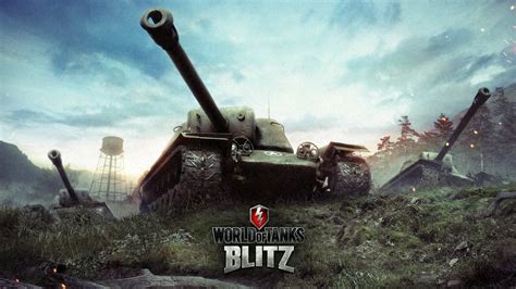 Откройте игру World of Tanks Blitz