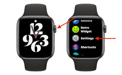 Откройте приложение "Настройки" на вашем Apple Watch