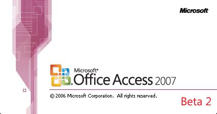 Откройте программу Access 2010