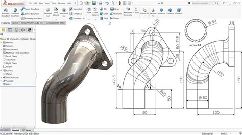 Откройте программу SolidWorks