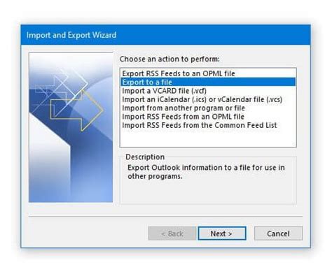 Откройте Outlook и выберите календарь