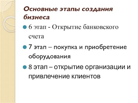 Открытие банковского счета: основные этапы