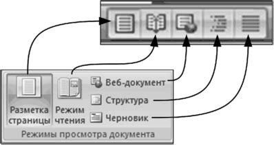 Открытие документа и выбор режима редактирования