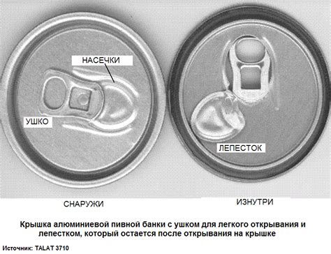 Открытие крышки банки методом удара