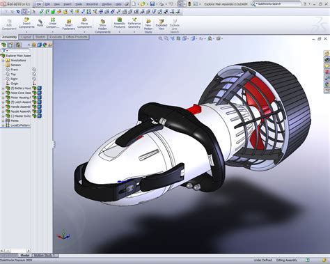 Открытие программы SolidWorks и создание нового документа