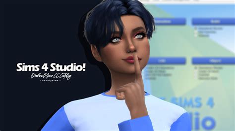 Открытие Sims 4 Studio