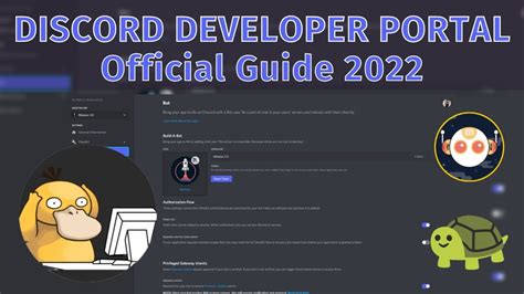 Открыть Discord Developer Portal