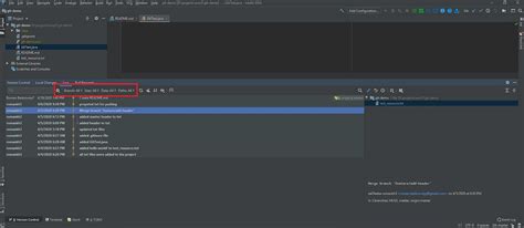 Отладка Git в IntelliJ IDEA: просмотр истории изменений