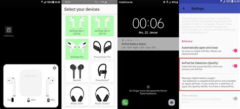 Отслеживайте состояние батареи AirPods на Android устройстве