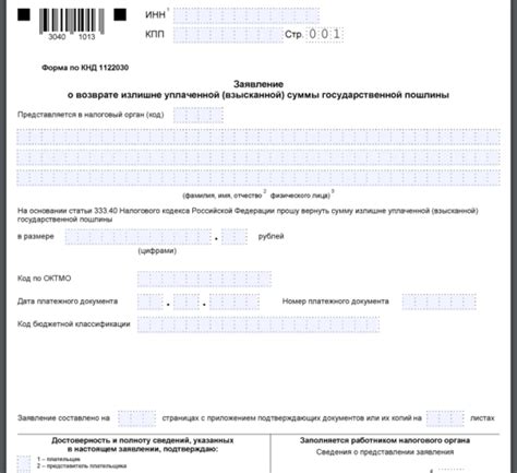 Оформите заявление и оплату госпошлины