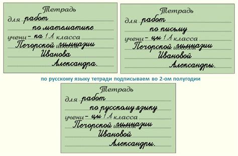 Оформление подписи в сообщении в школу 3 класс