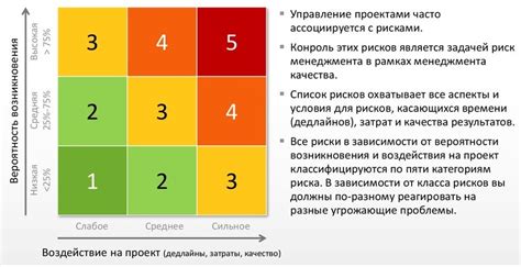 Оценка результатов и учет рисков в проектном управлении