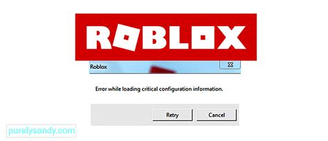 Ошибки при загрузке игры в Roblox