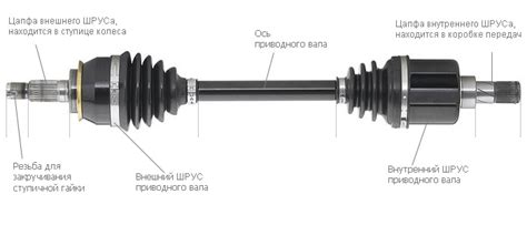 ПОЛУОСИ И ПРИВОД