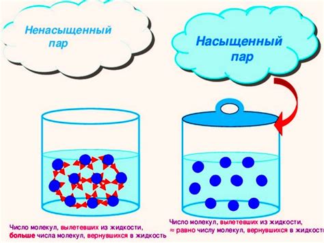 Пары и испарения в качестве воды