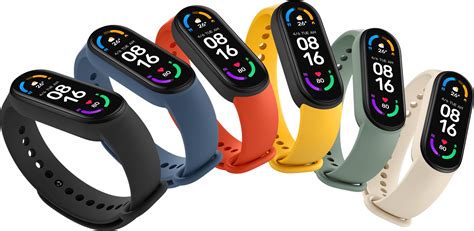 Первичные настройки Smart Band 6