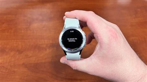 Первоначальная настройка Bixby на Galaxy Watch 4