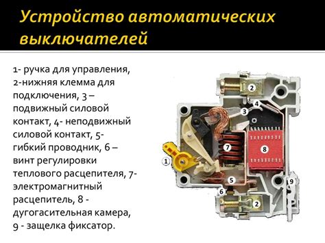 Первый способ: использование автоматических выключателей