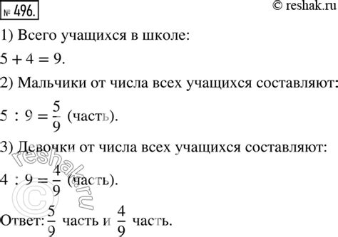 Первый шаг: определите, какую часть числа вы ищете