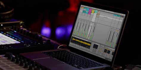 Первый шаг: открытие проекта в Ableton