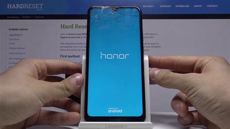 Перед сбросом настроек на Honor 8A: важные действия