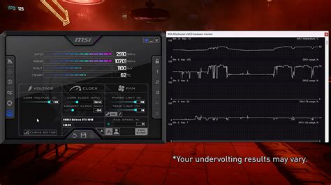 Перезапустите программу MSI Afterburner, чтобы убедиться, что монитор частоты кадров отключен