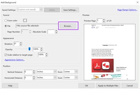 Переименование с помощью Adobe Acrobat