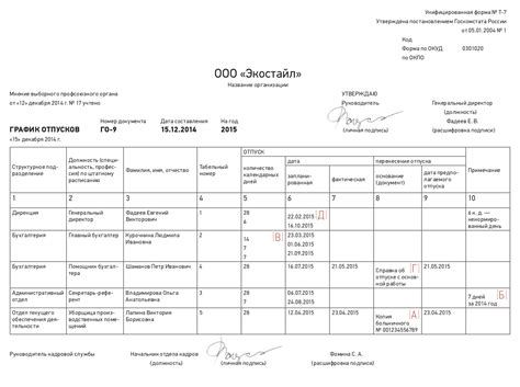 Перенос отпуска: правила и возможности