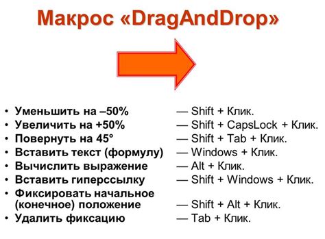 Перетаскивание объектов