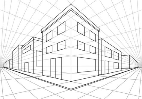 Перспектива в рисунке архитектурного здания