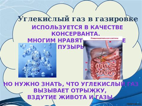 Питание и газы: что нужно знать