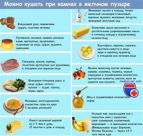 Питание и диета для избавления от желчи