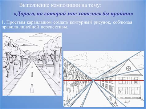 Планирование композиции и перспективы