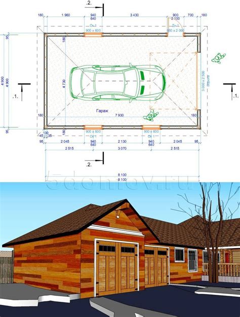 План постройки собственного гаража