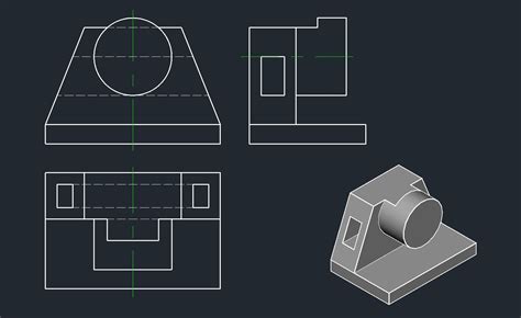 Плоские виды в AutoCAD из 3D модели: основы и принципы