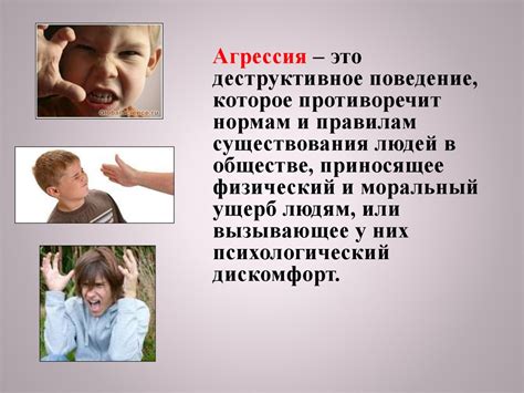 Поведение и агрессия