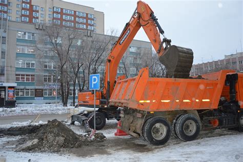 Повреждение водоснабжающей сети