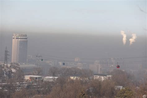 Повышенный уровень загрязнения воздуха