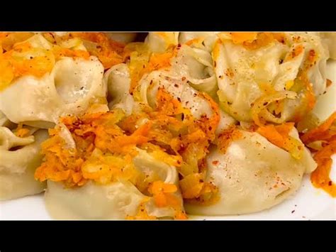 Подача и сервировка мант с мясом