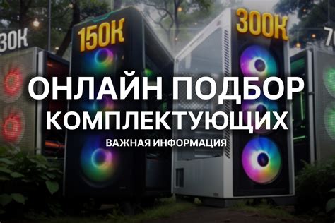 Подбор и подготовка комплектующих